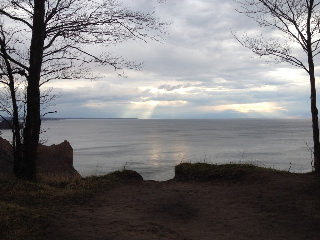 Bluffs constantly change. A previously safe perch loses stability and can easily give way.