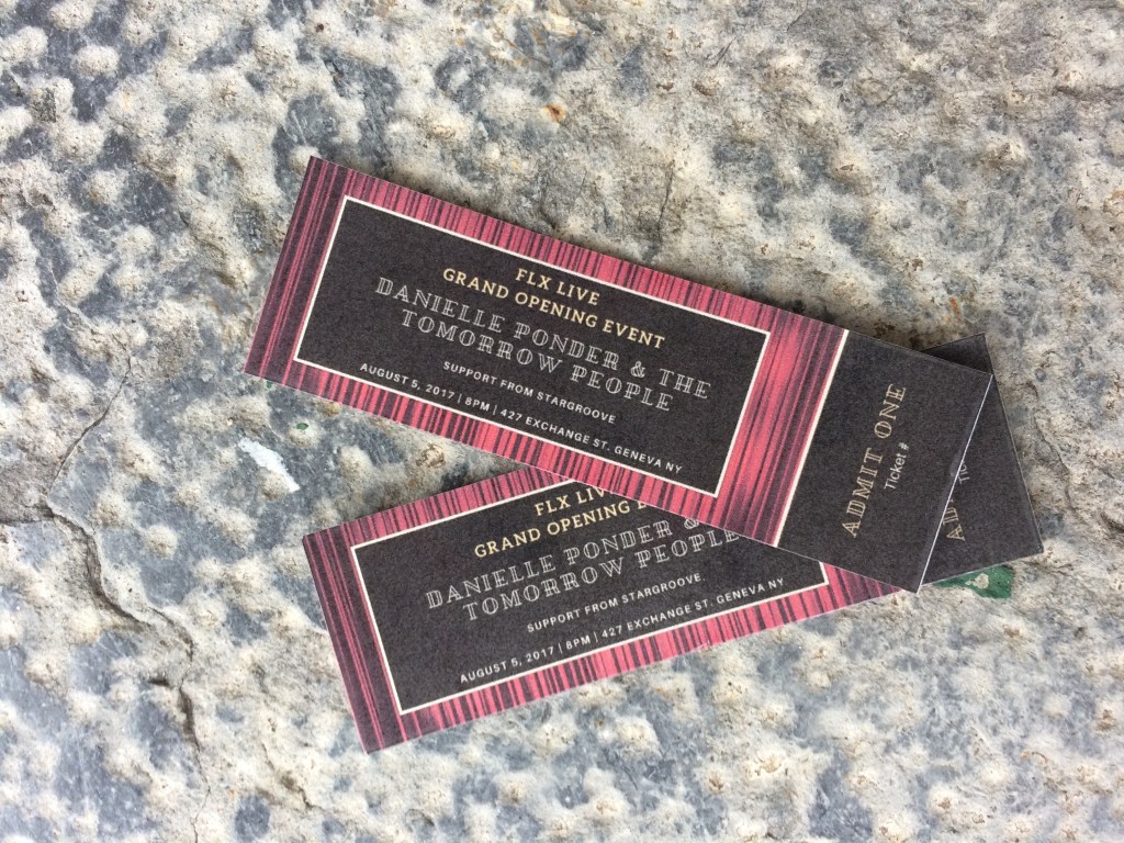 Tickets for an exclusive show!